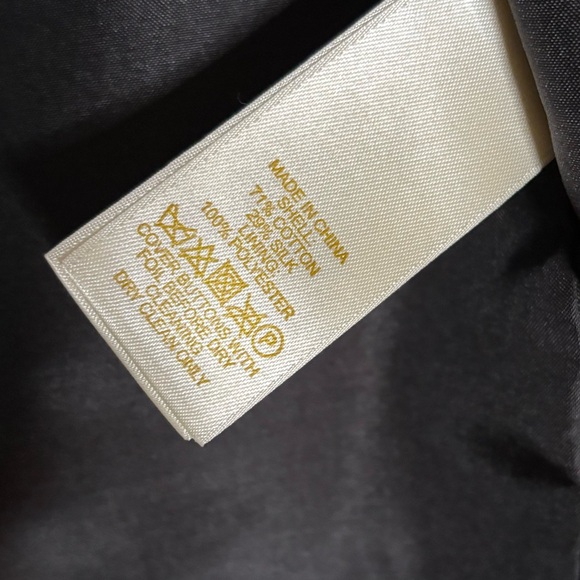 KATE SPADE silk blend LEOPARD coat TOPPER button front PLUS SIZED 14 - Picture 4 of 4